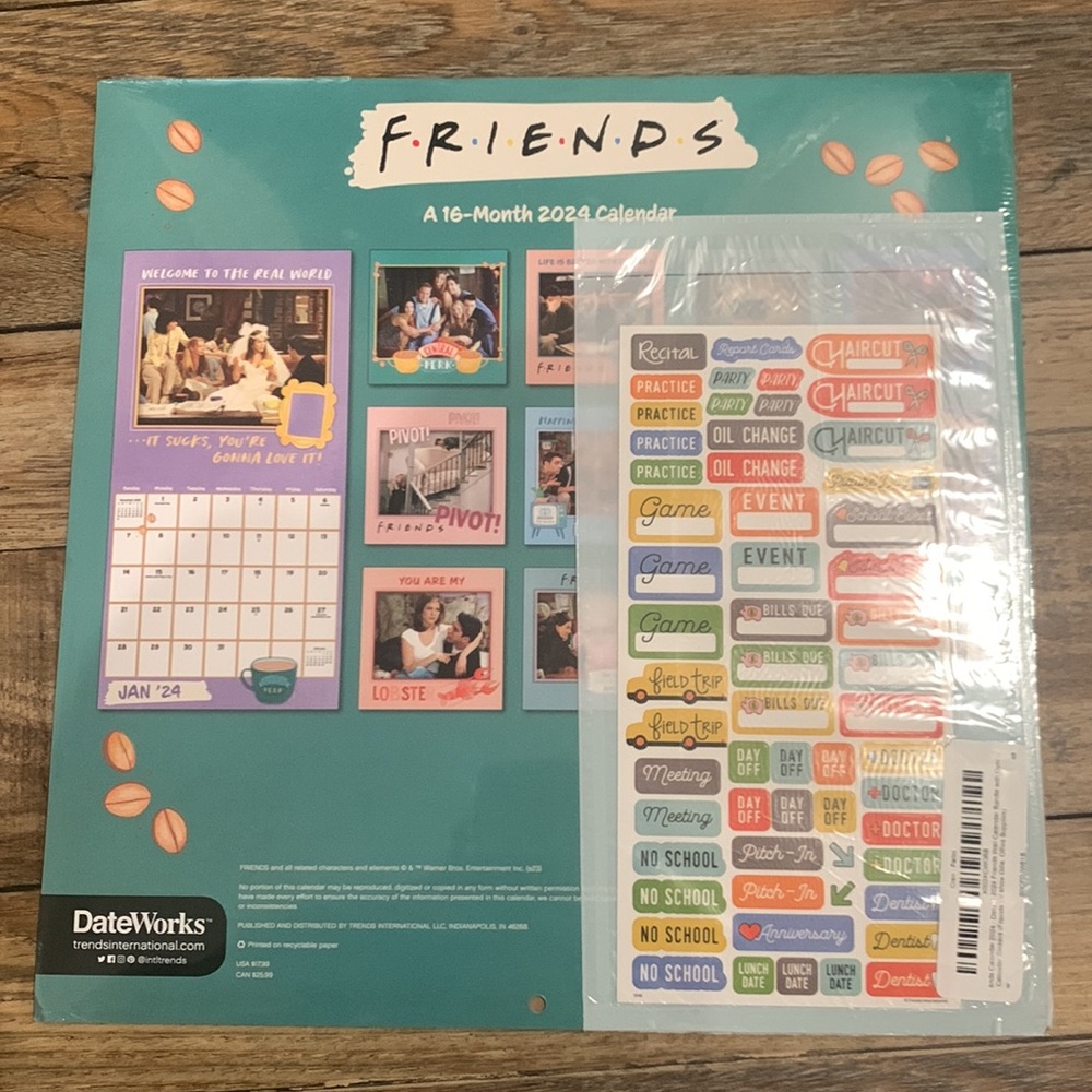 Friends Calendar - Picture 2 of 4